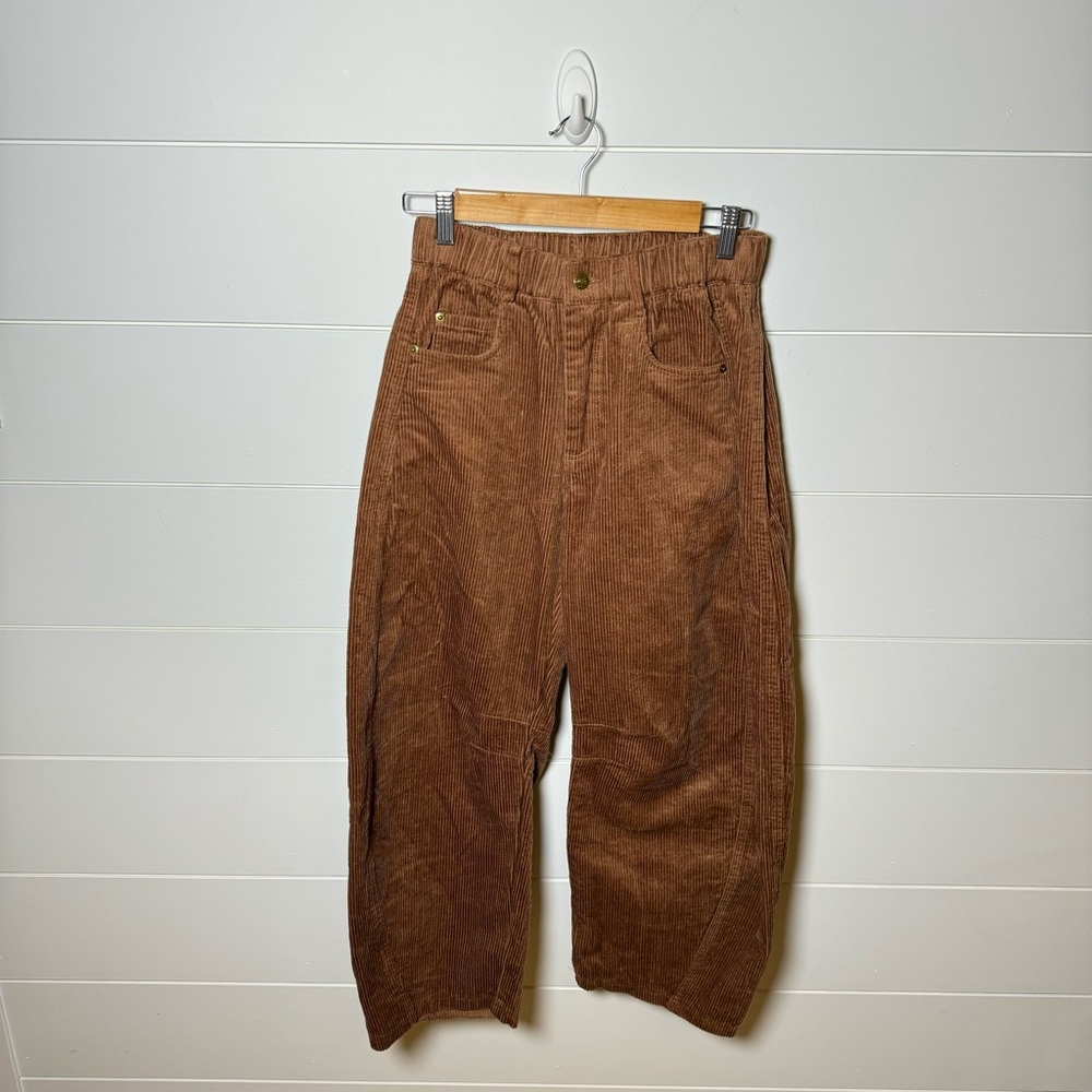 Corduroy Barrel Pants